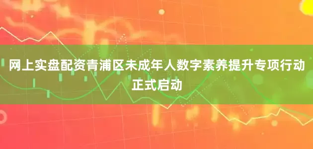 网上实盘配资青浦区未成年人数字素养提升专项行动正式启动